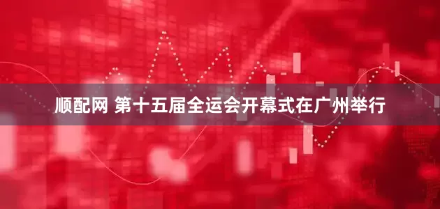 顺配网 第十五届全运会开幕式在广州举行