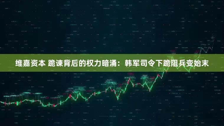维嘉资本 跪谏背后的权力暗涌：韩军司令下跪阻兵变始末