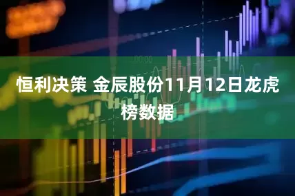 恒利决策 金辰股份11月12日龙虎榜数据